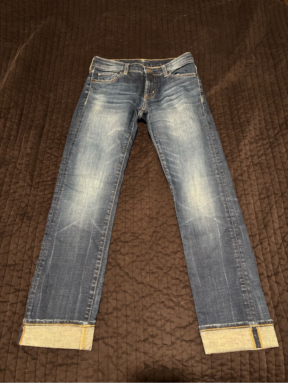 Denim & Supply Ralph Lauren Straight-Leg Jeans in Faded Blue